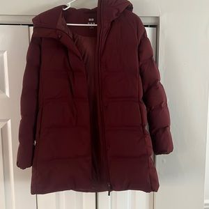 Uniqlo Maroon Puffer
